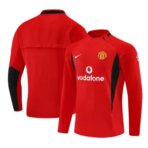Manchester United 2002/03 Abbigliamento Sportivo Vintage Rosso