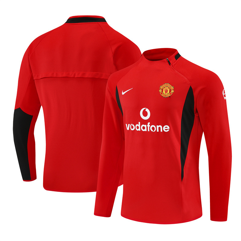 Manchester United 2002/03 Abbigliamento Sportivo Vintage Rosso