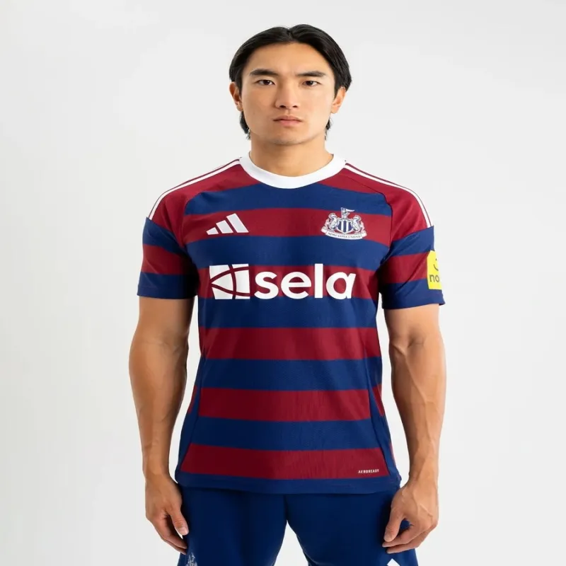 Newcastle United 2024/25 Away Jersey - Red/Blue