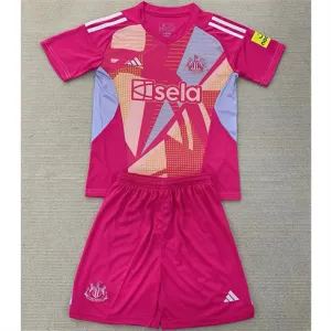 Newcastle United Kids' Goalkeeper Jersey + Shorts 2024/25 - Rosy