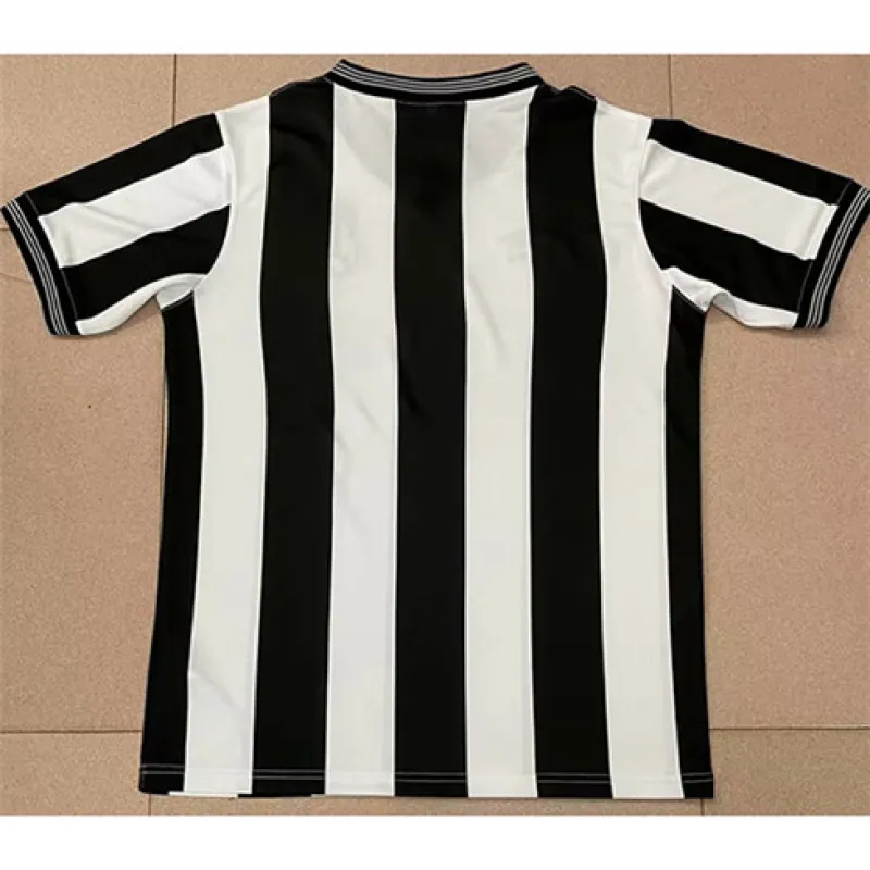 Maillot domicile rétro de Newcastle United 1983 - Noir/Blanc