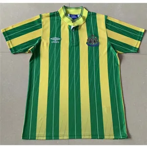 Newcastle United 1988 Retro Away Jersey - Yellow/Green