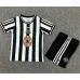 Maglia retrò di casa per bambini di Newcastle United 1997-99 - Nero/Bianco
