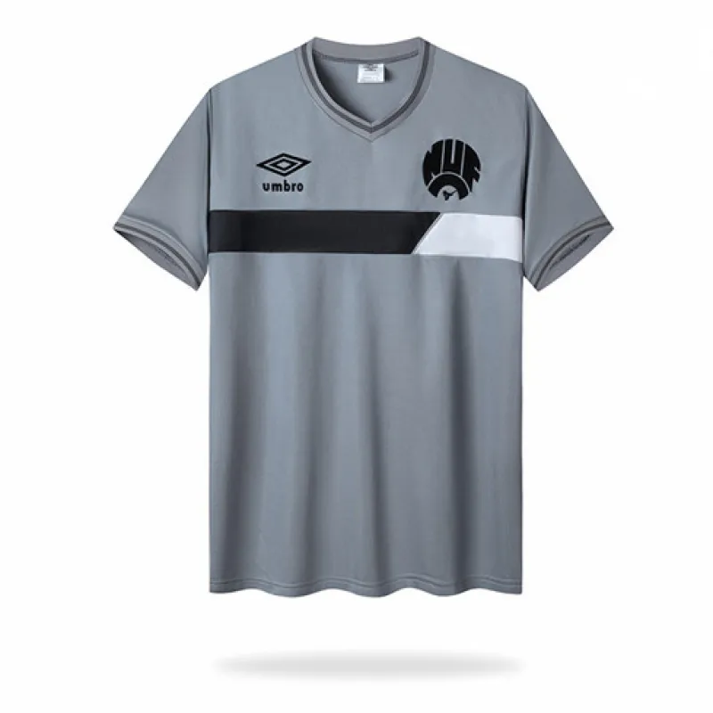 Newcastle United 1983-85 Retro Auswärtstrikot - Grau