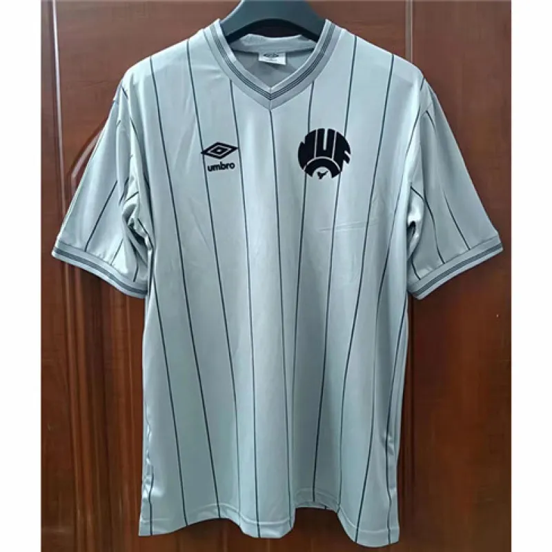 Maglia fuori casa retrò di Newcastle United 1984/85 - Grigio