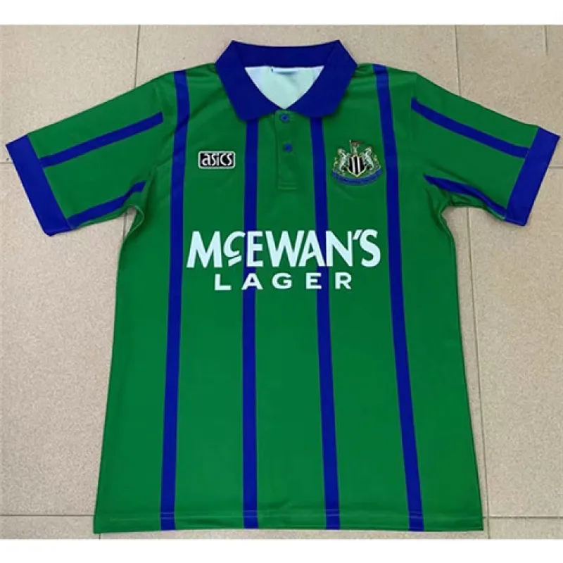 Maglia fuori casa retrò di Newcastle United 1995 - Verde
