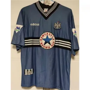 Alan Shearer's Newcastle United 1995/96 Away Retro Jersey - Blue