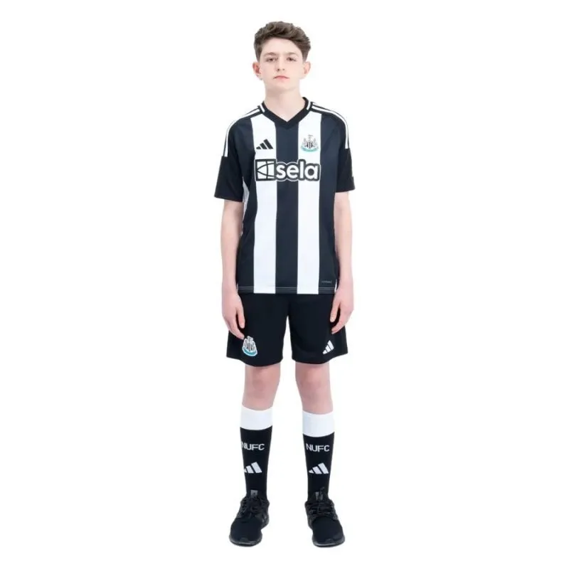 Newcastle United Kinder-Trikotsatz 2024/25 Heimspiel - Schwarz/Weiß