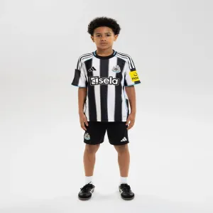 Newcastle United Kids' 2025/26 Home Jersey - Black/White