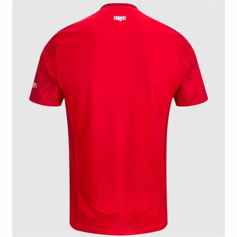 Nottingham Forest's 2024/25 home jersey - red