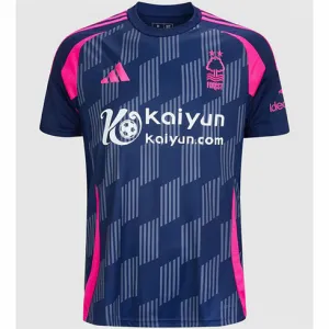 Nottingham Forest's 2024/25 away jersey - blue
