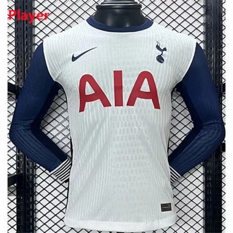 Maillot à manches longues de domicile de Tottenham Hotspur 2024/25 - Édition joueur - Blanc