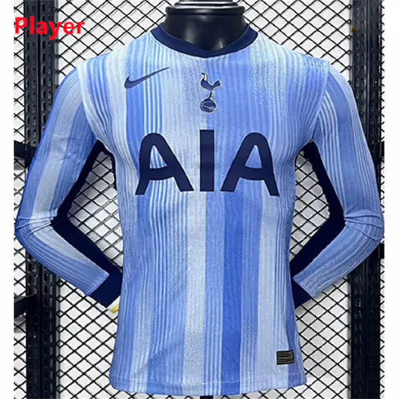 Tottenham Hotspur 2024/25 Away Long - Sleeved Jersey - Player Edition - Blue