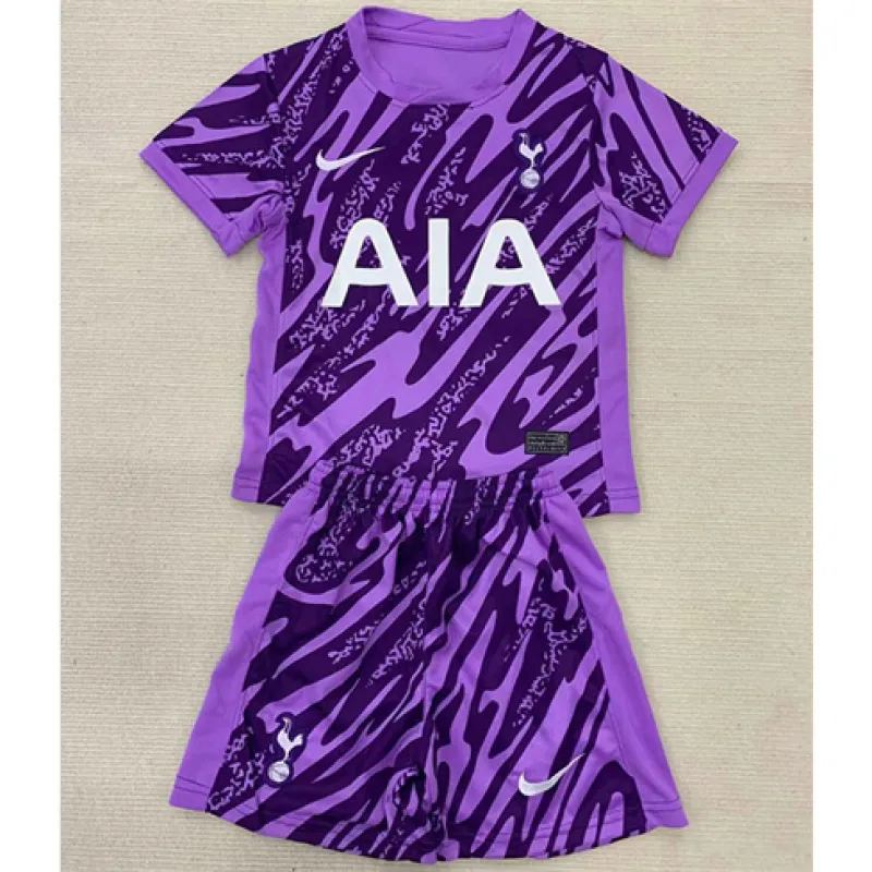 Maillot de gardien pour enfants de Tottenham Hotspur 2024/25 - Violet