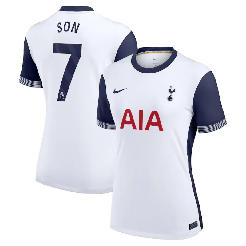 Camiseta de campo femenina de Tottenham Hotspur 2024/25 de Son - Blanca