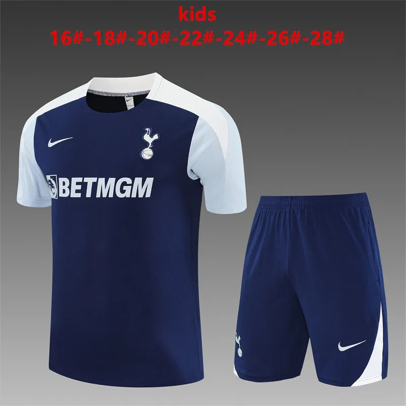 Tottenham Hotspur 2025/26 Ensemble Entraînement Enfan gris