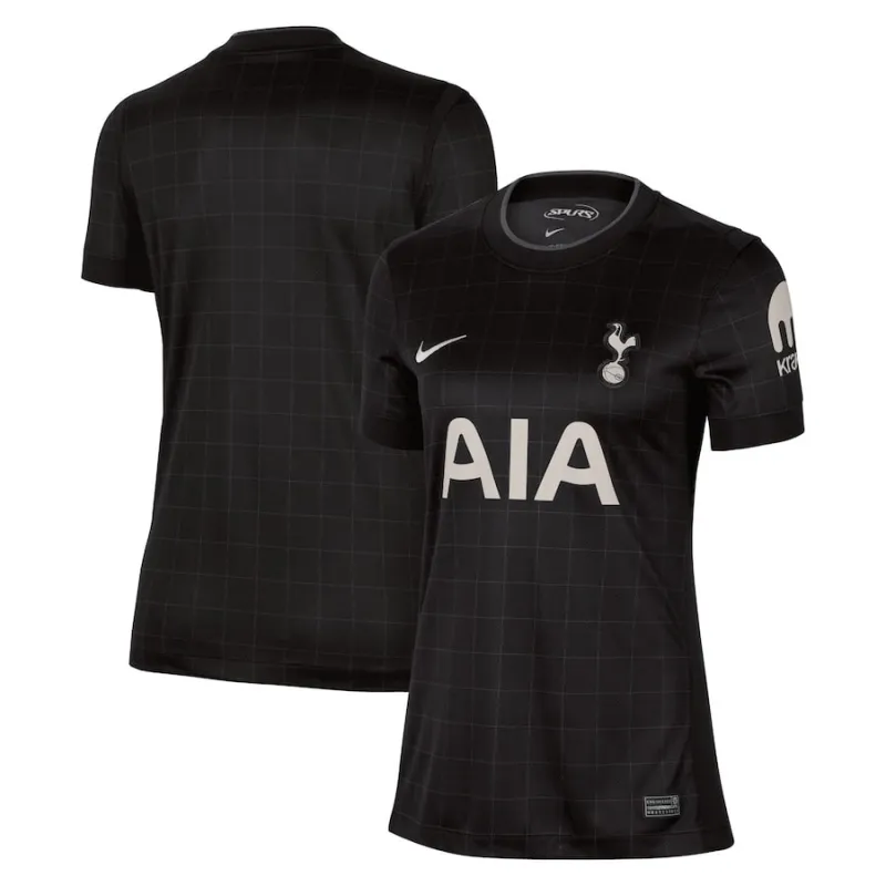 Maglia in trasferta femminile del Tottenham Hotspur 2025/26 - Nero