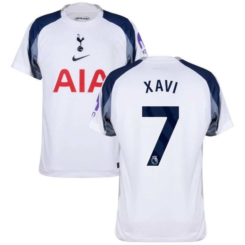 Tottenham Hotspur XAVI 2025/26 Maglia da casa - Bianca