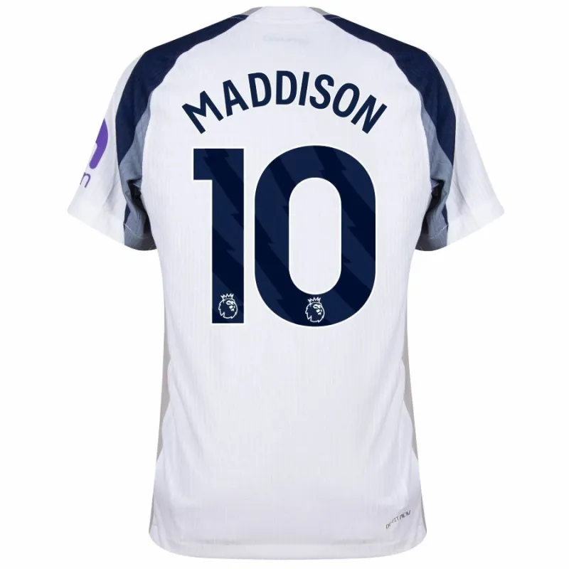 Tottenham Hotspur MADDISON 2025/26 Home Jersey - White