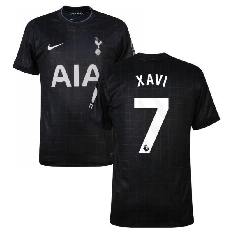 Tottenham Hotspur XAVI 2025/26 Away Jersey - Black