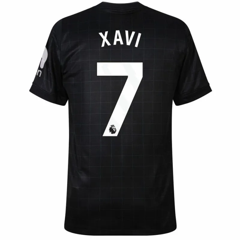 Tottenham Hotspur XAVI 2025/26 Camiseta de visita Niño con Pantalones - Negra