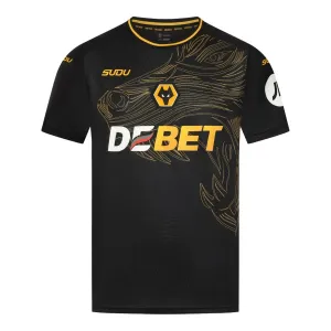 Auswärtstricot von Wolverhampton Wanderers 2024/25 - Schwarz