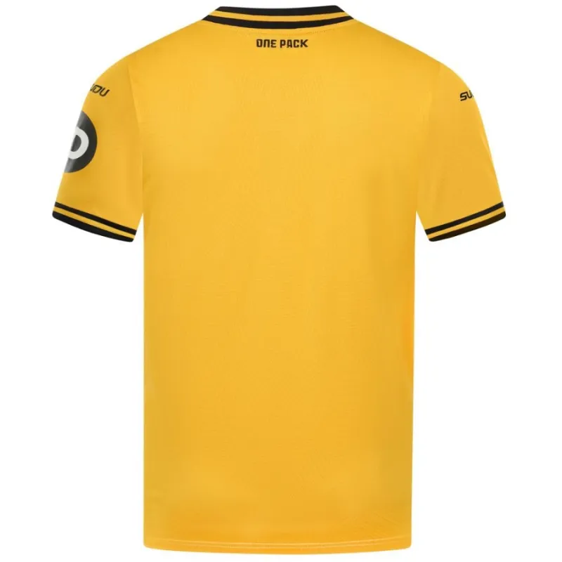 Wolverhampton Wanderers 2024/25 Home Kids' Jersey Set - Yellow