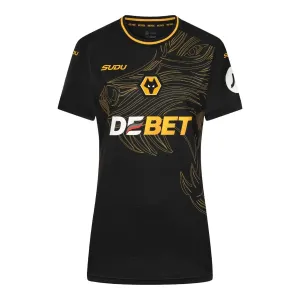 Wolverhampton Wanderers 2024/25 Auswärtstrikot für Frauen - Schwarz