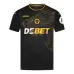Jeu de maillots pour enfants d'extérieur de Wolverhampton Wanderers 2024/25 - Noir