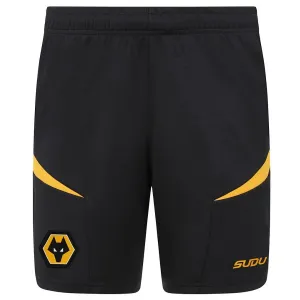Wolverhampton Wanderers 2024/25 Auswärtsshorts - Schwarz