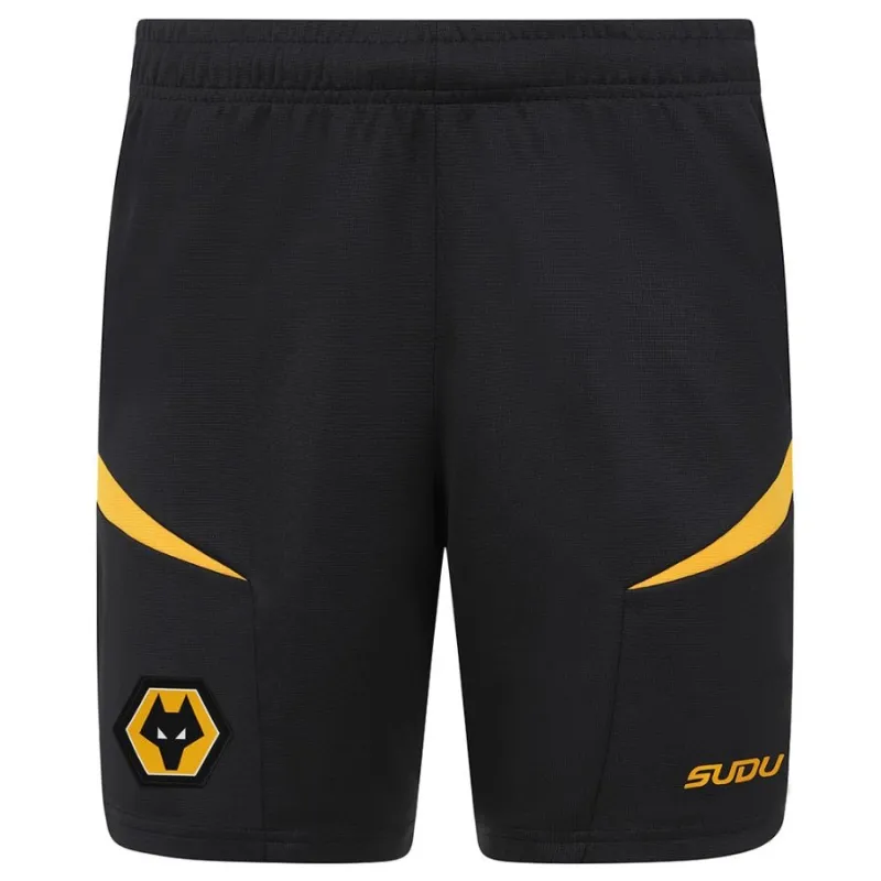 Wolverhampton Wanderers 2024/25 Away Shorts - Black
