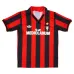 AC Milan 1990/91 Retro Home Jersey - Red/Black