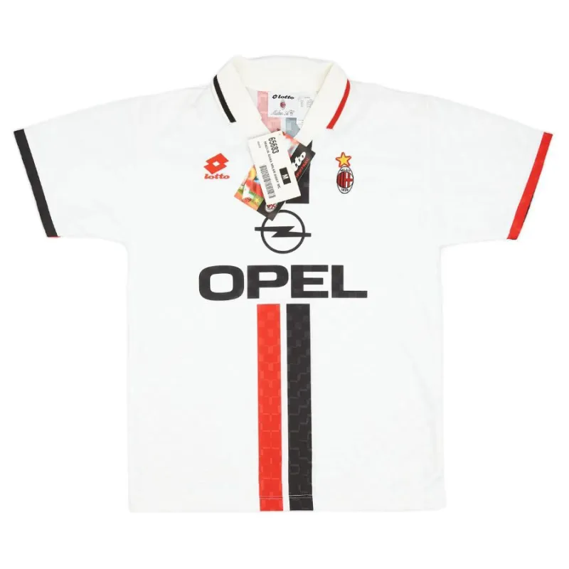 AC Milan 1995/96 Retro Away Jersey - White