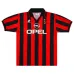 AC Milan WEAH 1995/96 Camiseta retro de visitante - Blanca