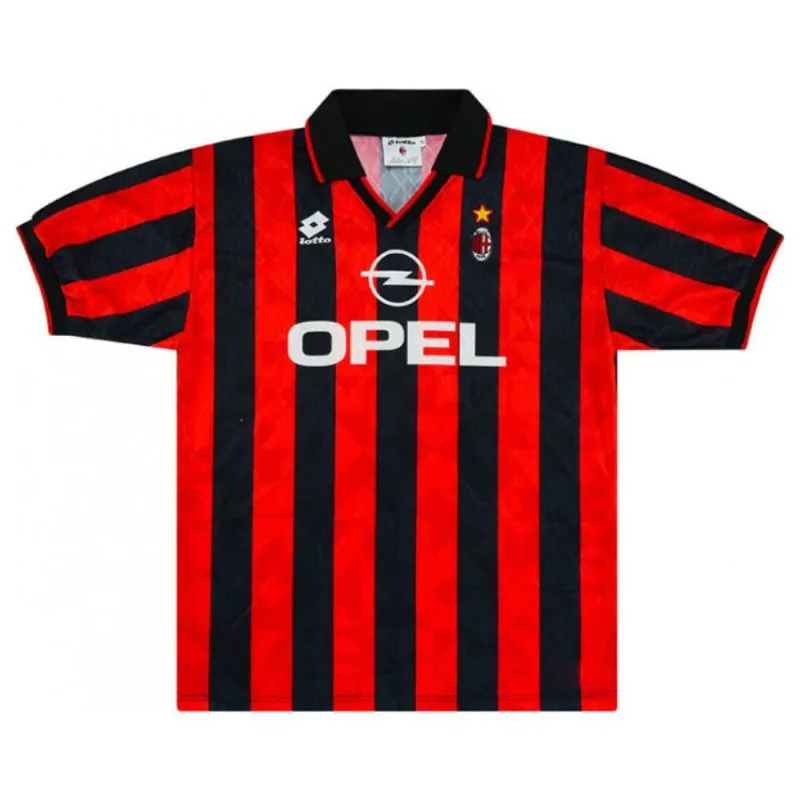 AC Milan WEAH 1995/96 Camiseta retro de visitante - Blanca