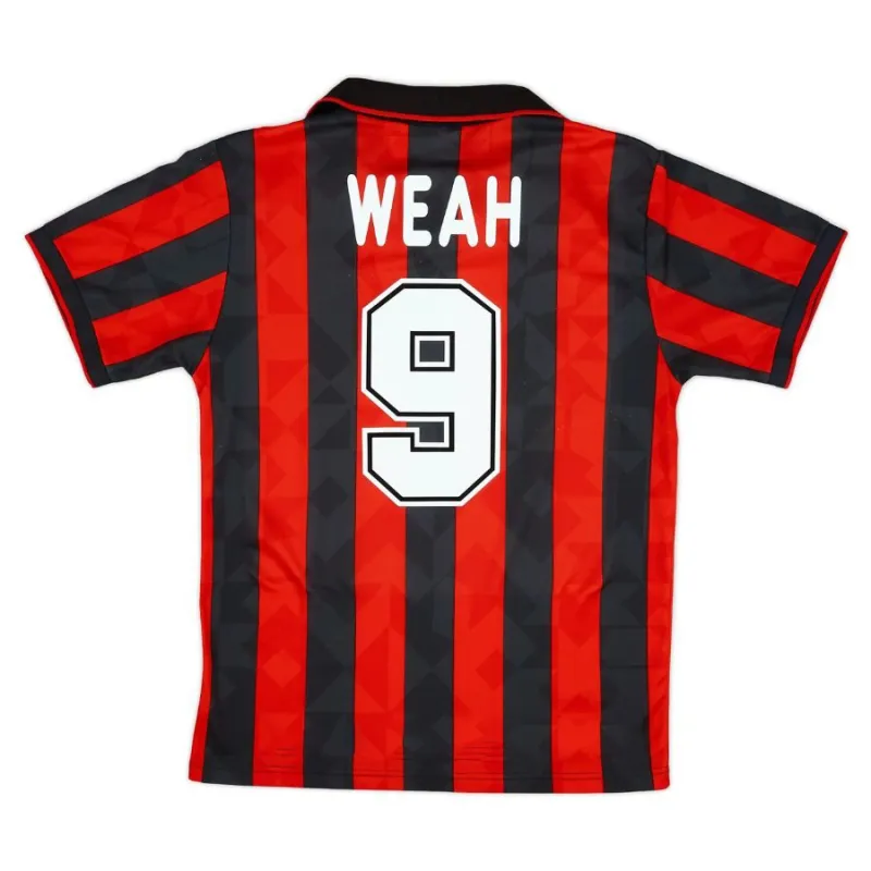 AC Milan WEAH 1995/96 Camiseta retro de visitante - Blanca