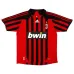 AC Milan GATTUSO 2007/08 Retro Home Jersey - Red/Black