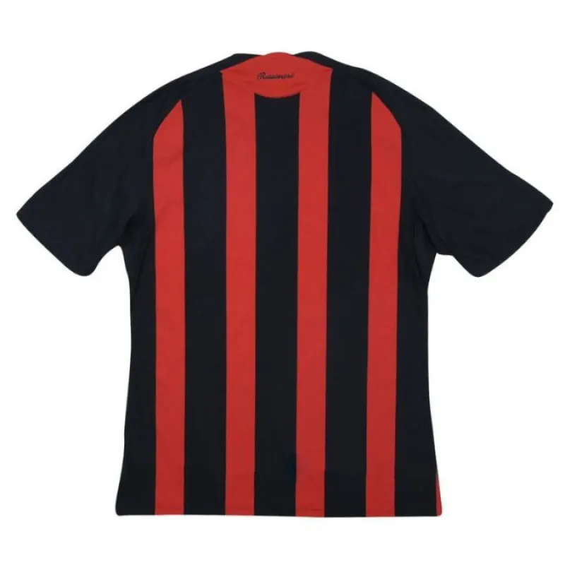 AC Milan 2008/09 Camiseta retro local - Roja/Negra
