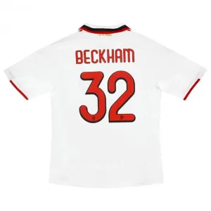 AC Milan BECKHAM 2008/09 Maillot domicile rétro - Rouge/Noir