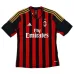 AC Milan KAKA 2013/14 Maillot domicile rétro - Rouge/Noir