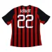 AC Milan KAKA 2013/14 Maillot domicile rétro - Rouge/Noir