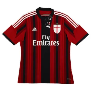 AC Milan 2014/15 Maglia casalinga retrò - Rossa/Nera