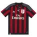 AC Milan 2015/16 Retro Home Jersey - Red/Black