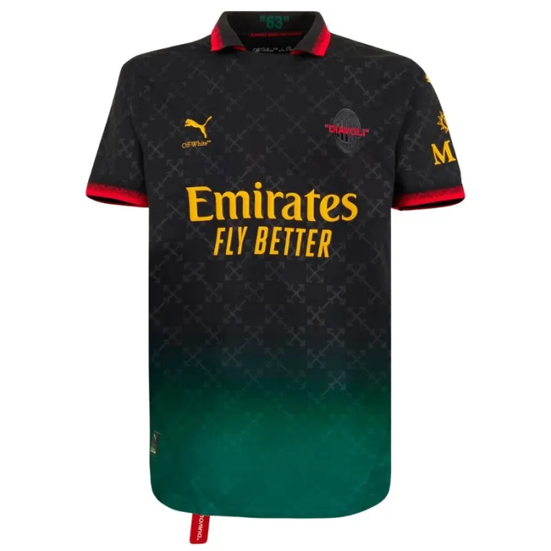 Quatrième maillot 2024/25 du AC Milan - Noir
