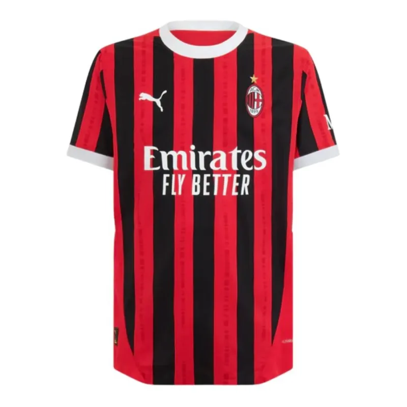 AC Milan 2024/25 Home Jersey - Players - Red