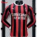 AC Milan Long Sleeve 2024/25 Home Jersey - Player - Red