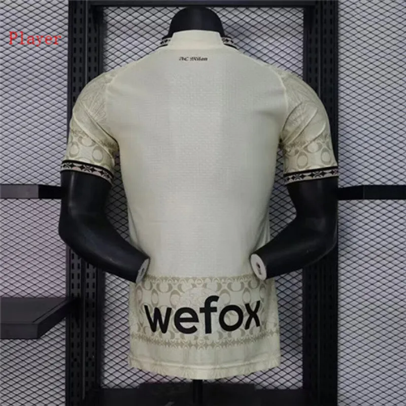 Maglia quarta 2024/25 del AC Milan - Giocatore - Bianca