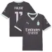 Terza maglia 2024/25 del AC Milan di Christian Pulisic - Grigio carbone