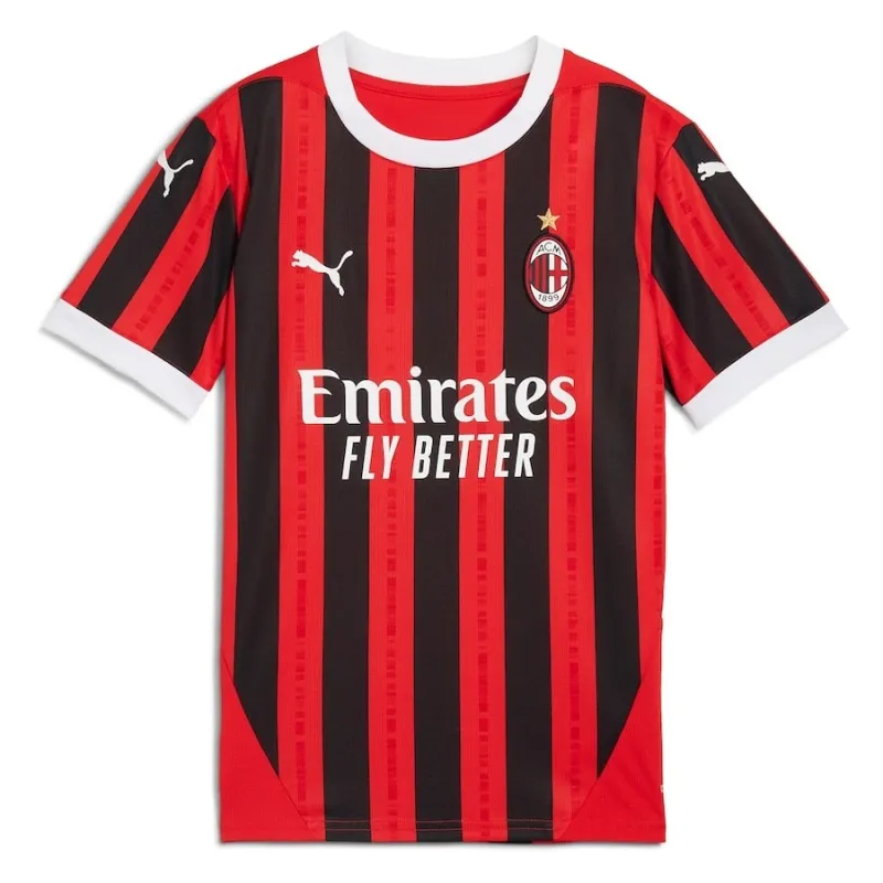 AC Milan Kids' 2024/25 Home Jersey - Red
