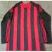 AC Milan 2008 Home Retro Long Sleeve Jersey - Red